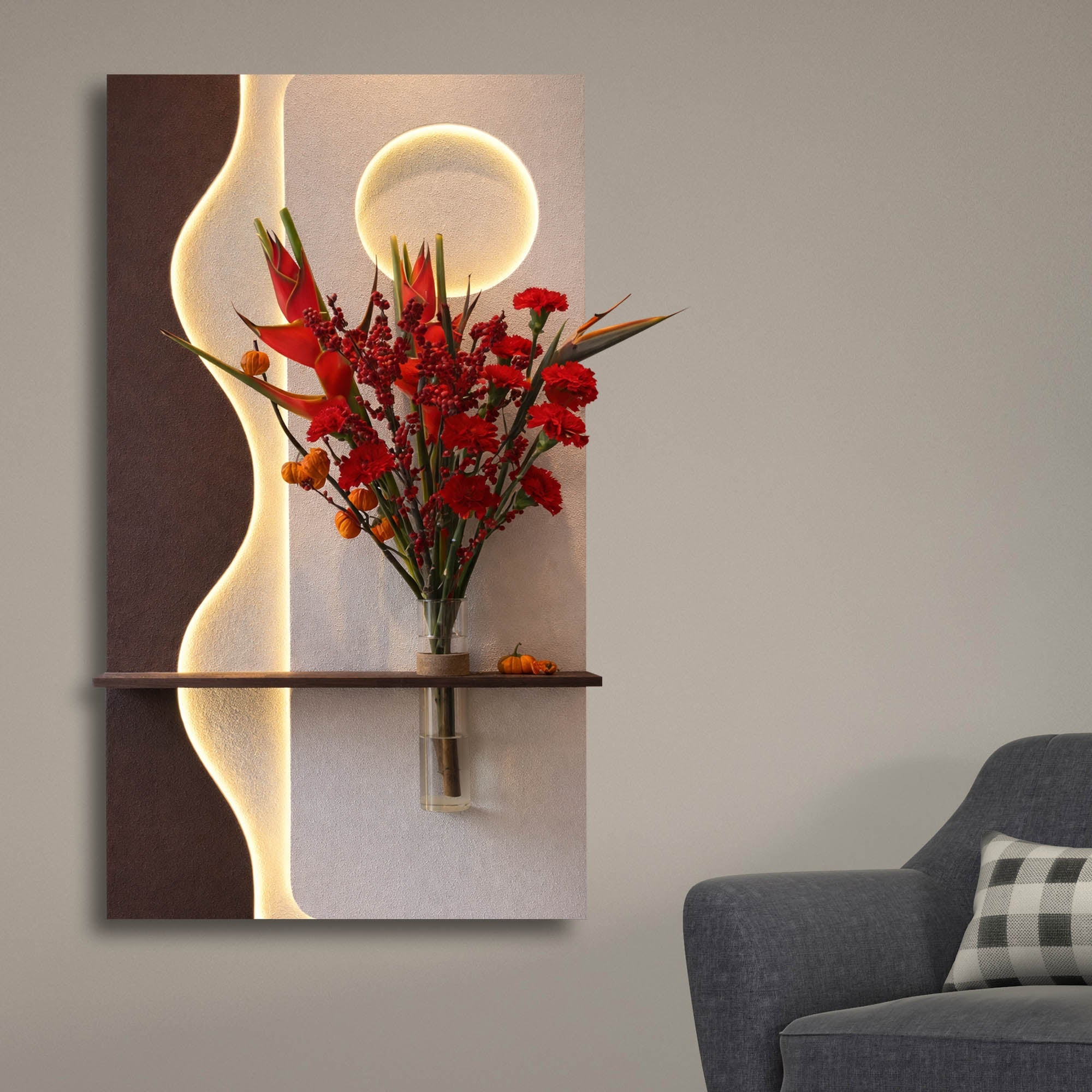 Modern LED Decorative Wall Panel for Stylish Home Styling